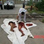 Brutal aftermath of man being struck by train