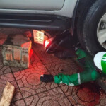 Delivery driver dies after pickup truck hits motorcycle