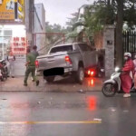Delivery driver dies after pickup truck hits motorcycle