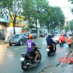Delivery driver dies after pickup truck hits motorcycle