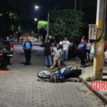 Motorcyclist dies after head-on crash into concrete pole