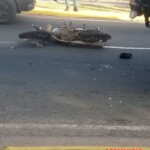Two dead after motorcycle crashes into military truck