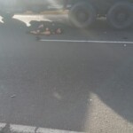 Two dead after motorcycle crashes into military truck