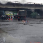 Vietnamese motorcyclist crushed by truck