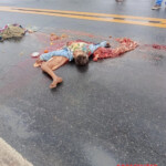 Woman crushed by truck on Brazilian highway