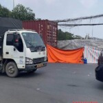 Elderly female cyclist fatally crushed by truck