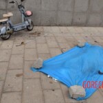 Fall from building killed her and tore off her leg