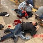 Gunman opens fire on NYC subway train, injuring 10