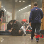 Gunman opens fire on NYC subway train, injuring 10