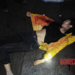Initial examination of dead Chinese woman