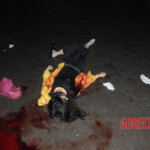 Initial examination of dead Chinese woman