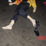 Initial examination of dead Chinese woman