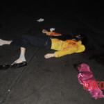 Initial examination of dead Chinese woman