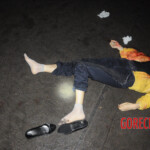 Initial examination of dead Chinese woman