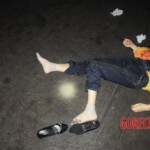 Initial examination of dead Chinese woman