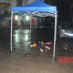 Initial examination of dead Chinese woman