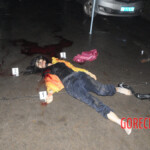 Initial examination of dead Chinese woman