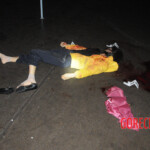 Initial examination of dead Chinese woman