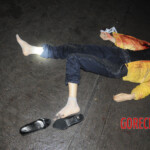 Initial examination of dead Chinese woman