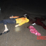 Initial examination of dead Chinese woman