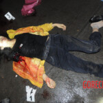 Initial examination of dead Chinese woman