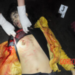 Initial examination of dead Chinese woman