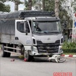 Motorcyclist pulls directly into path of oncoming truck