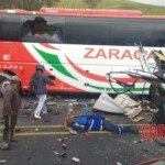 One dead, six Injured in three-vehicle crash