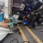 One dead, six Injured in three-vehicle crash