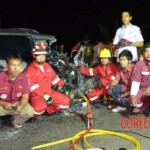 Two female university students died in head-on collision with truck
