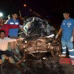 Two female university students died in head-on collision with truck