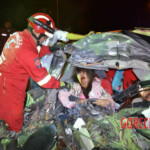 Two female university students died in head-on collision with truck